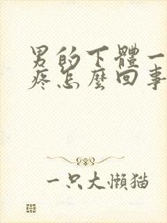 男的下体一尿就疼怎么回事