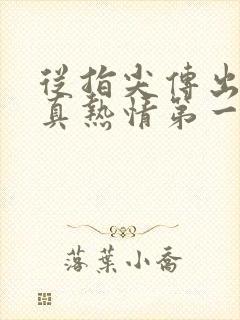 从指尖传出的认真热情第一季未删除版本