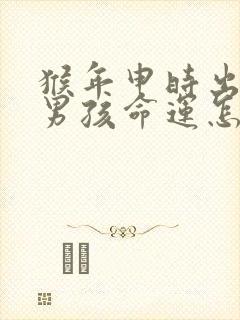 猴年申时出生的男孩命运怎么样