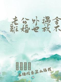 老公外遇舍不得离婚也放不下小三