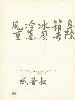 风冷冰箱臭味严重怎么去除