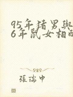 95年猪男与96年鼠女相配吗