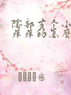 阴部有个小疙瘩痒痒的怎么回事