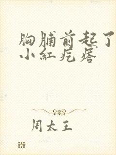 胸脯前起了好多小红疙瘩