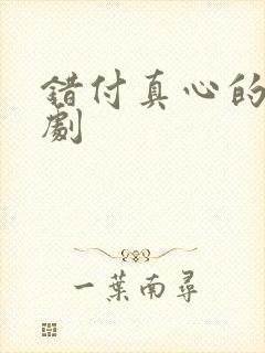错付真心的爱短剧