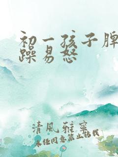 初一孩子脾气暴躁易怒