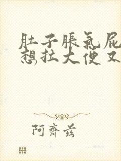 肚子胀气屁多又想拉大便又拉不出来