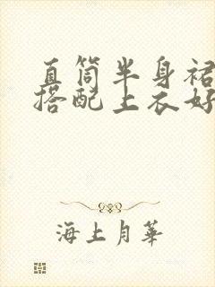 直筒半身裙怎么搭配上衣好看