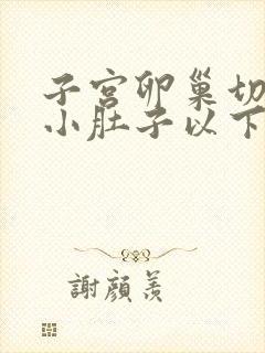 子宫卵巢切除后小肚子以下有下坠感