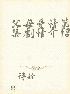 父母爱情第36集剧情介绍