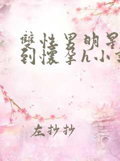 双性男明星被脔到怀孕h小说