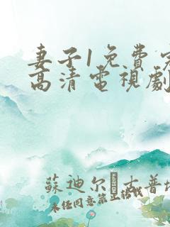 妻子1免费完整高清电视剧在线看