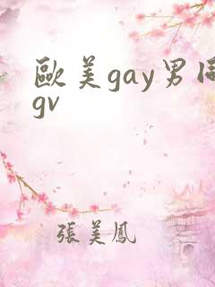 欧美gay男同gv