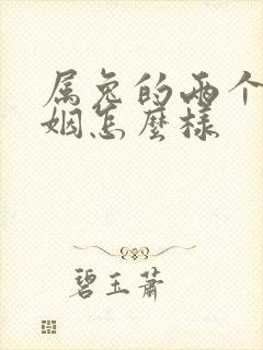 属兔的两个人婚姻怎么样