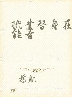 职业替身在哪里能看