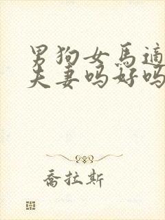 男狗女马适合做夫妻吗好吗