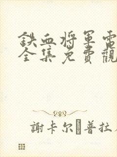 铁血将军电视剧全集免费观看