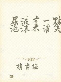 尿液有一点点小泡沫不消失