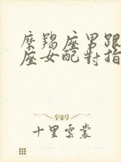 摩羯座男跟双鱼座女配对指数