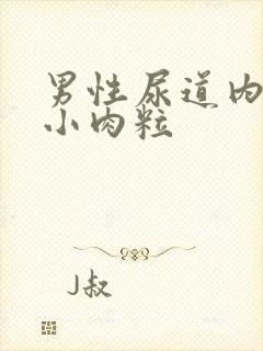 男性尿道内有个小肉粒