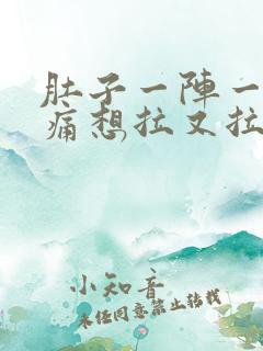 肚子一阵一阵的痛想拉又拉不出来