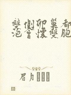 双侧卵巢都有卵泡会怀双胞胎吗