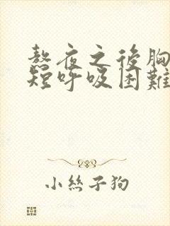 熬夜之后胸闷气短呼吸困难心慌是什么原因