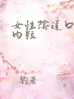 女性阴道口内小肉粒