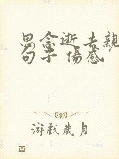 思念逝去亲人的句子 伤感