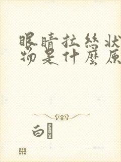 眼睛拉丝状分泌物是什么原因