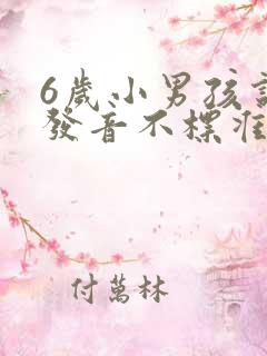 6岁小男孩说话发音不标准是怎么回事