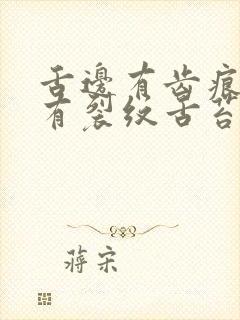 舌边有齿痕中间有裂纹舌苔黄