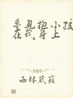 梦见抱小孩拉屎在我身上