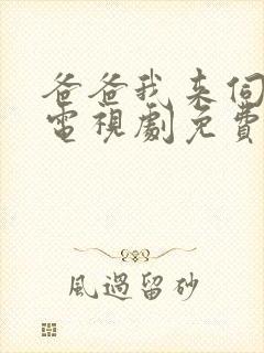 爸爸我来伺候你电视剧免费观看