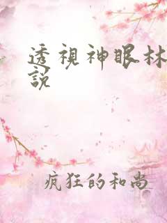 透视神眼林飞小说