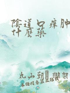 阴道口痒肿痛用什么药