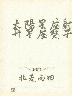 太阳星座射手上升星座双子