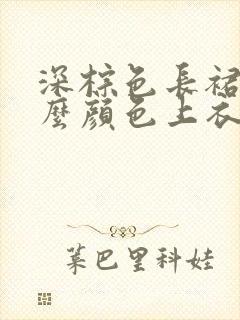 深棕色长裙配什么颜色上衣好看