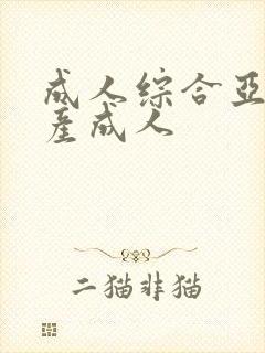 成人综合亚洲国产成人