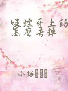 吸烟牙上的烟渍怎么去掉