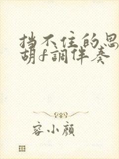 挡不住的思念二胡f调伴奏