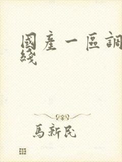 国产一区调教在线