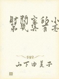 财阀家的小儿子第几集有亮点