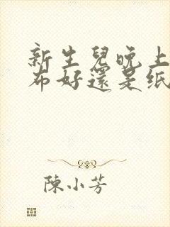 新生儿晚上用尿布好还是纸尿裤好