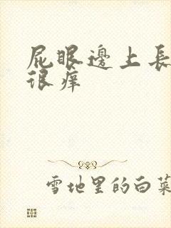 屁眼边上长疙瘩很痒