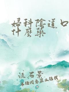 妇科阴道口痒用什么药