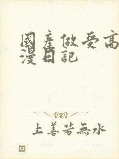 国产做受高潮动漫日记