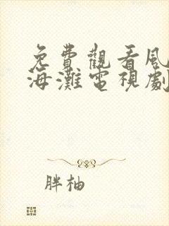 免费观看风雨上海滩电视剧