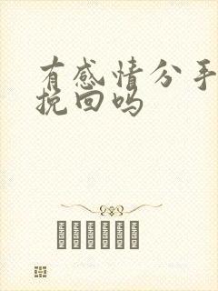 有感情分手还能挽回吗