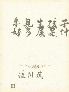 梦见生孩子拉了好多屎是什么意思